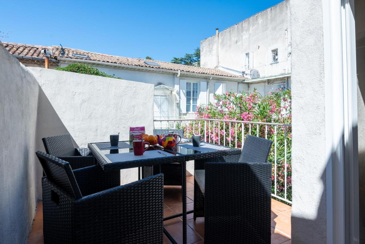 شقة Le Pandora, Proche Tour Magne, Parking Et Terrasse نيم المظهر الخارجي الصورة